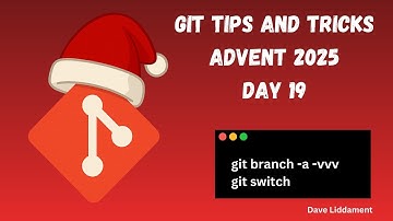 Git tips and tricks. Day 19: git branch
