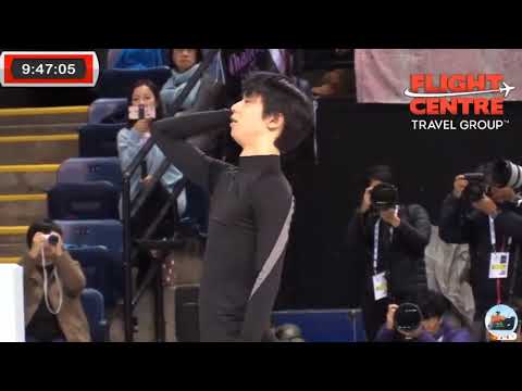 191024 Yuzuru Hanyu Skate Canada SP Practice