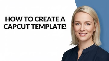 HOW TO CREATE A CAPCUT TEMPLATE! - Julia
