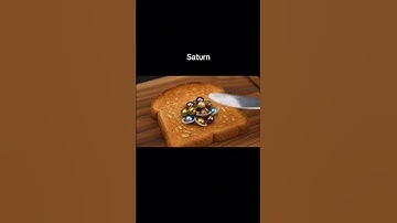 Planet toast asmr #aiasmr #asmr #satisfying #planet #toast