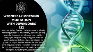 122 Wednesday Morning Meditation with ThetaHealing® downloads