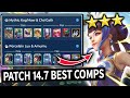 Best tft comps for patch 147  teamfight tactics guide  set 11 ranked beginners meta tier list