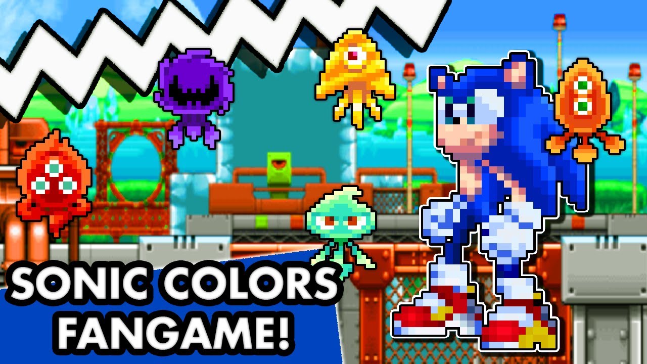 Sonic Colors!  Fangame 2D 