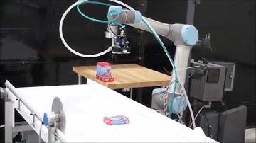 UR5 Universal Robot Line tracking with Vision - Crum Manufacturing, Inc.