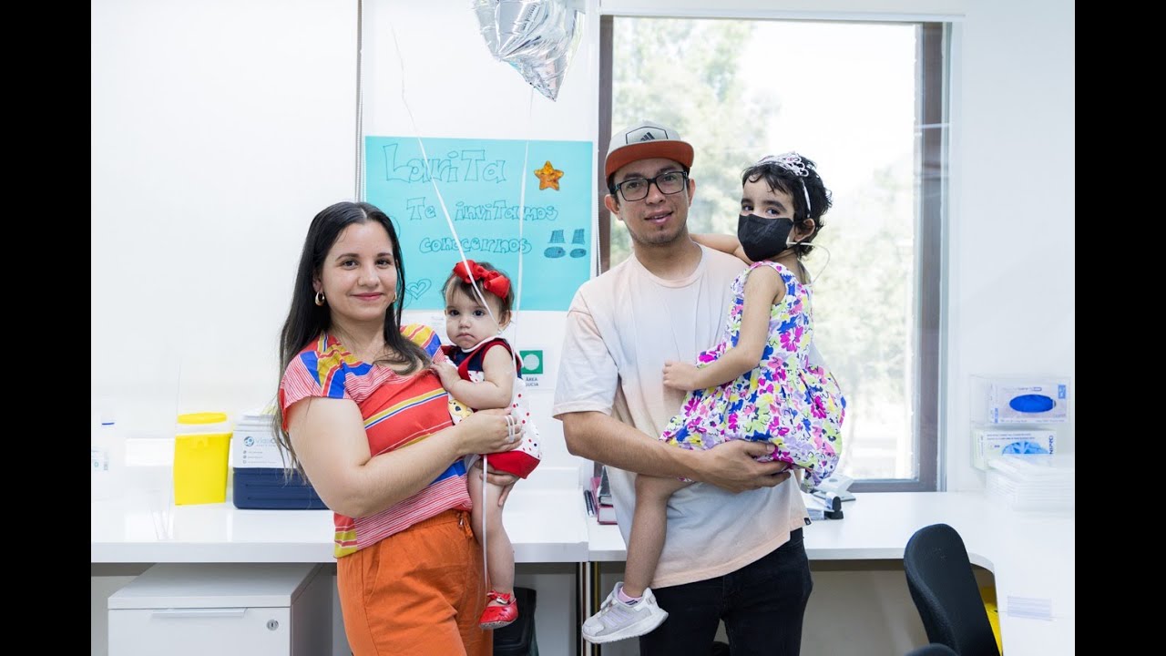 Lara Delgado y su familia nos cuentan su hermosa historia de vida y esperanza.