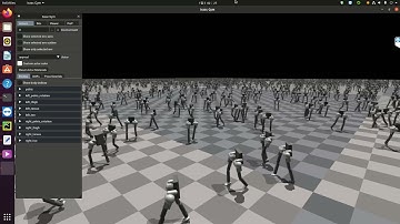 Bipedal Robot Walking Simulation in Isaac Gym - Adversarial Motion Priors (Reinforcement Learning)
