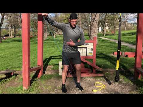 Resistance Band Lateral Raise | Born Fitness | Workout From Home