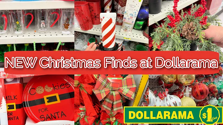 NEW Christmas Finds at Dollarama Canada 🎄✨  Brand NEW Holiday Decor + Budget-Friendly Finds!