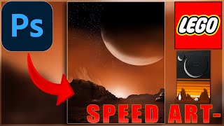 LEGO: Tales of the Space Age | Concept ART | Photo Manipulation (SPEED ART) PT.2 screenshot 5