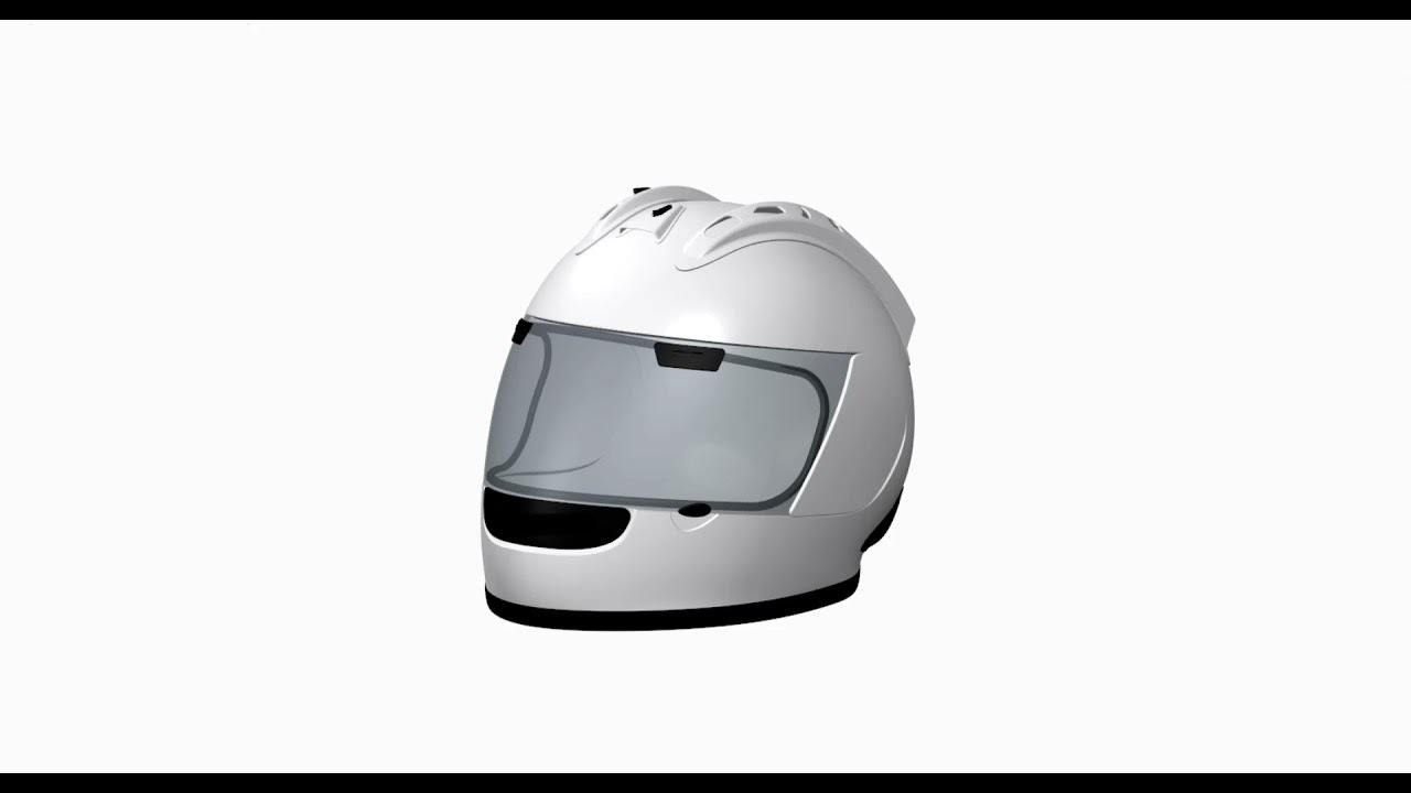 組裝系列 Arai RX7安全帽/Assembly serial Arai RX7 Helmet YouTube