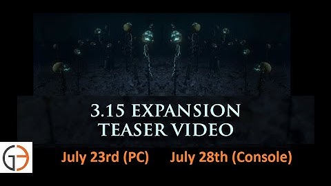 [POE] 3.15 announcement teaser trailer - Skull Stick League?
