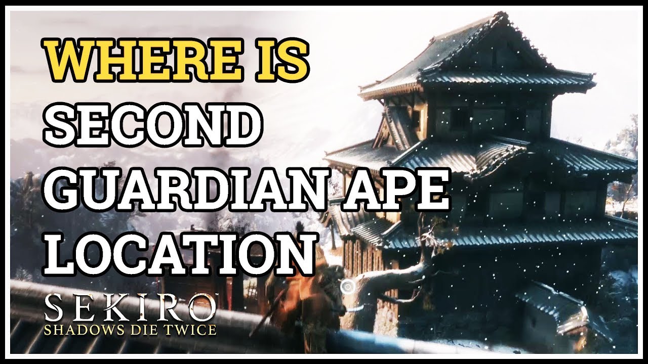 Where is Second Guardian Ape Location Sekiro - YouTube