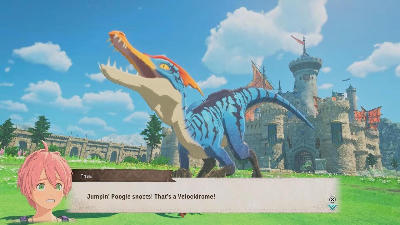 MONSTER HUNTER STORIES 3: TWISTED REFLECTION Trial Version - Velocidrome Tutorial Boss Battle