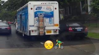 @ReadyRefresh Truck parked on bike lane.