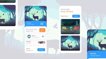 UI Design | Figma | Camping App