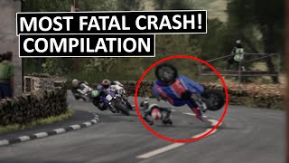 Most Terrifying Highspeed Crashes Extreme Road Racing