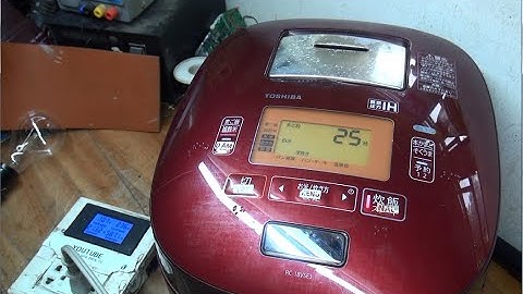 Sửa nồi cơm Toshiba nội địa RC-18VSE3 chập công suất