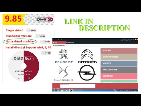 How to install DiagBox 9 85 