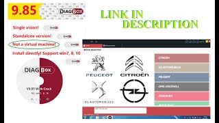 How to install DiagBox 9 85