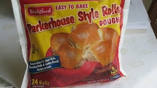 Bridgford Parker House Rolls - Preparation and Baking