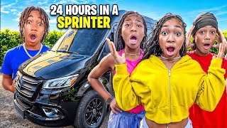 24 HOURS IN MY SPRINTER!!