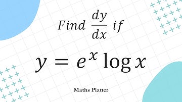 AP Calculus AB | CBSE Class 12 Maths | Product Rule with Exponential and Logarithmic Functions