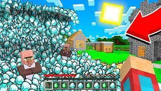 ТЕПЕРЬ НАША ДЕРЕВНЯ САМАЯ БОГАТАЯ В МАЙНКРАФТ 100% ТРОЛЛИНГ ЛОВУШКА MINECRAFT КОМПОТ