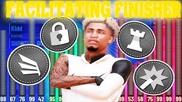 MOST OVERPOWERED FACILITATING FINISHER BUILD IN NBA 2K20! BEST ALL AROUND BUILD IN 2K20!