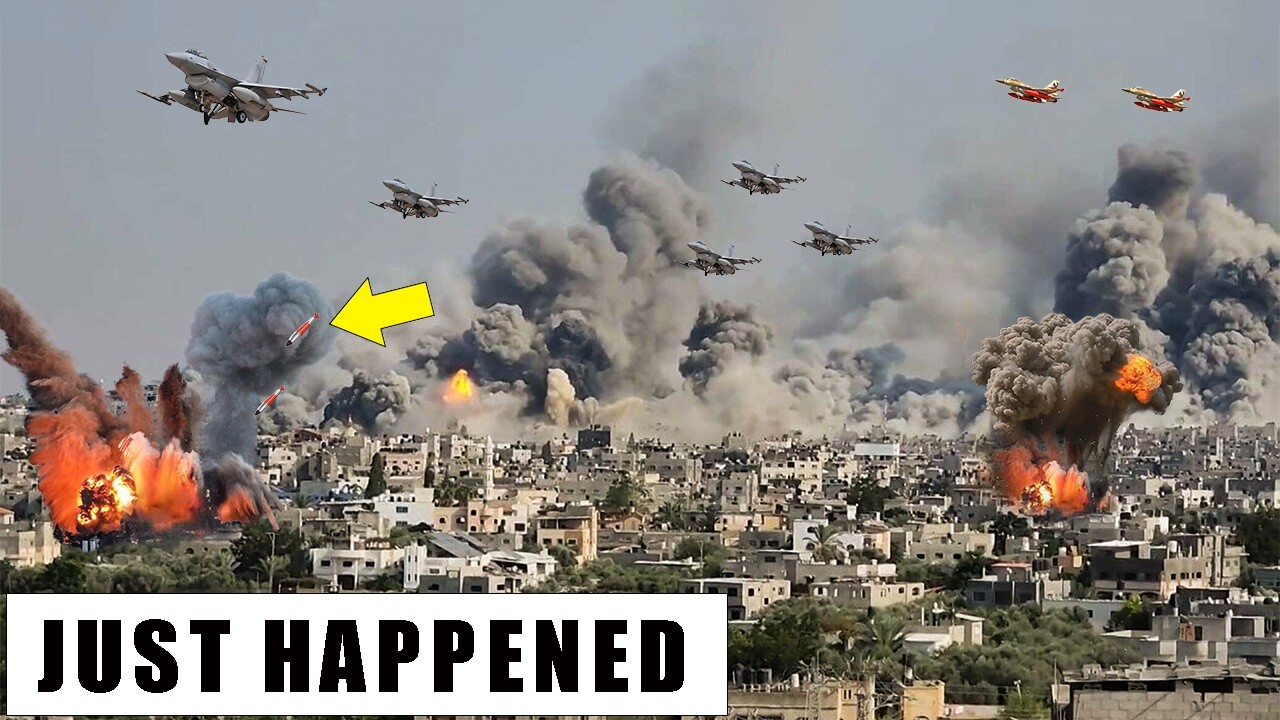 Just Happened! 50 US and Israeli F-16 Fighter Jets Conducted Massive Attacks on Tehran