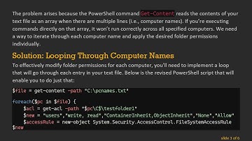 How to Change Folder Permissions on a Remote PC Using PowerShell