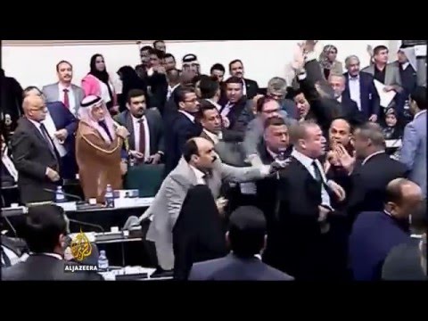Iraqi MPs engage in fist fight