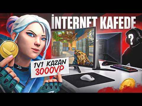 İNTERNET KAFEYE GİDİP İNSANLARI VALORANT 1V1'E ÇAĞIRDIM! (ÖDÜLLÜ)