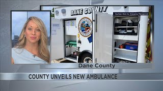 Dane County unveils new ambulance