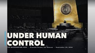 At U.N., tech leaders plead for limiting AI risks
