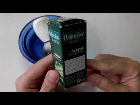Бритьё. Обзор мыла-стика для бритья Палмолив Классик. Palmolive Classic shaving soap stick review.