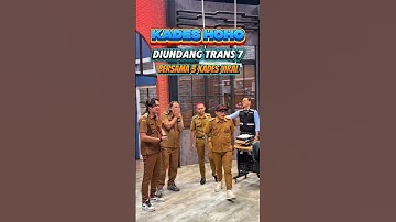 KADES HOHO DIUNDANG STASIUN TV✊‼️#laporpak #laporpaktrans7 #trans7 #kadesviral #kadeshoho #shorts