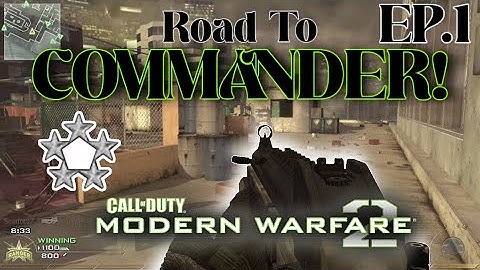 First MW2 Match and I Run Into @Fortunate?! (Road to Commander Ep.1)