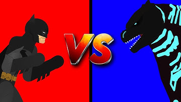 Batman VS Godzilla (stick nodes)