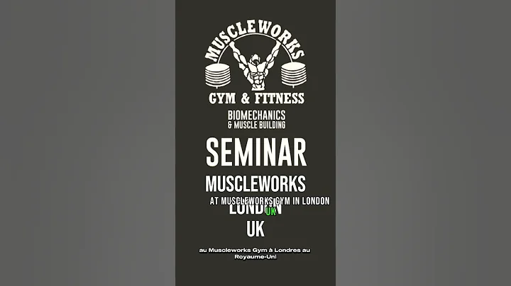 Join Our BRIG20 Workshop @MuscleworksGym London UK Sat DEC 2ND at 2PM #shorts #fitness  #subscribe