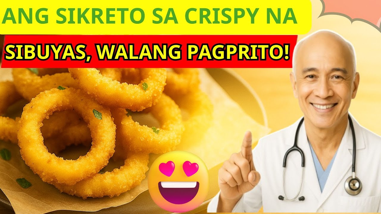 PAALAM SA MANTIKA! ANG SIKRETO SA CRISPY NA SIBUYAS, WALANG PAGPRITO!
