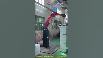 Palletizing robot #factory #machine #automobile #borunterobot #robot arm