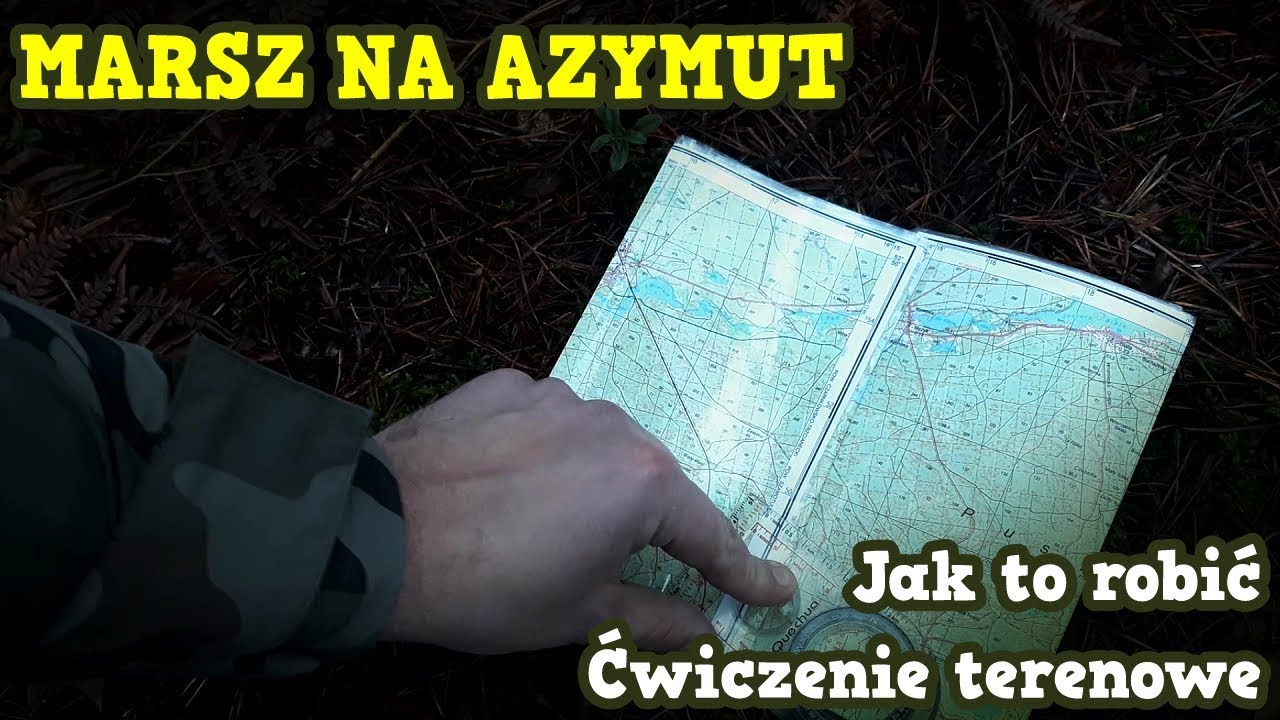 MARSZ NA AZYMUT / NAWIGACJA W TERENIE / PUSZCZA NOTECKA