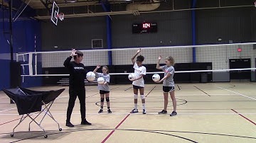Volleyball - Open Hand Floor Down Balls