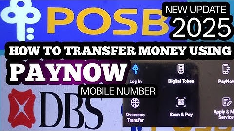 HOW TO  TRANSFER MONEY USING PAYNOW POSB/ DBS BANK 2025 #tutorial#singapore#posb#dbs 