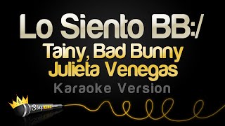 Download Lagu Tainy, Bad Bunny, Julieta Venegas - Lo Siento BB:/ (Karaoke Version) MP3