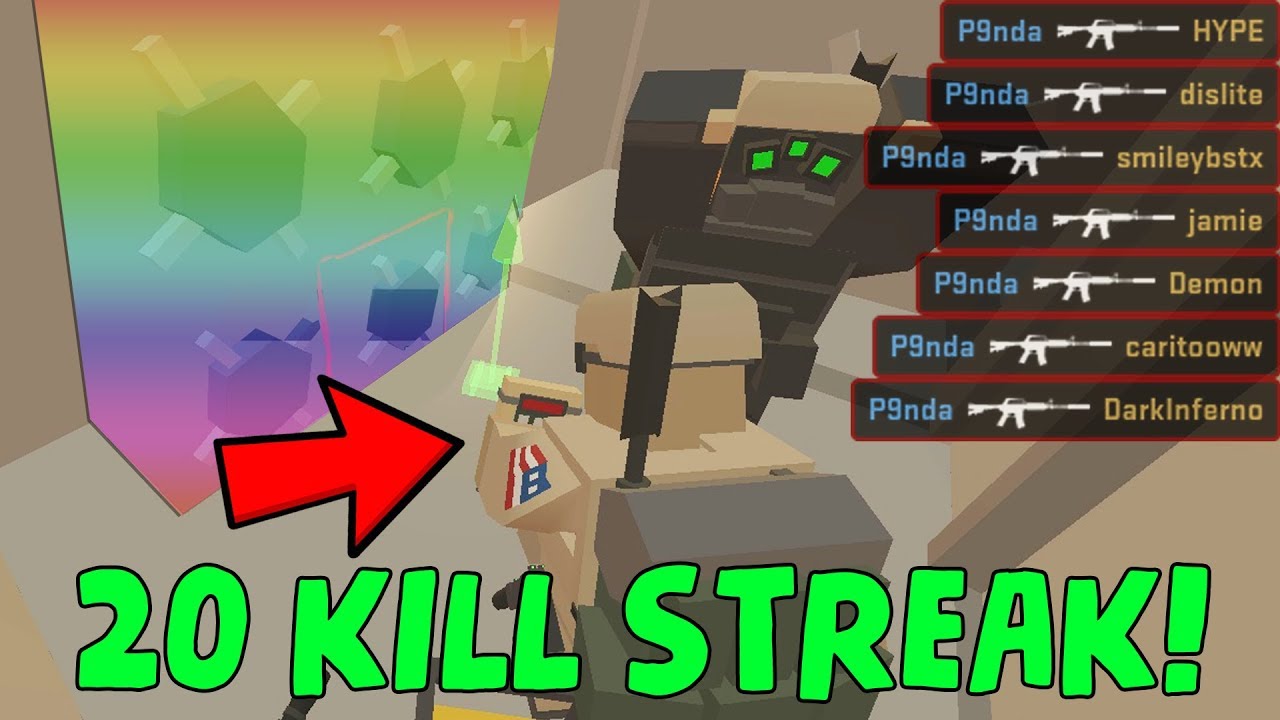 20 KlLL STREAK SOLO DOMINATING THE SERVER! (Unturned Base Raid)
