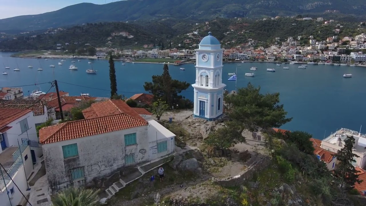 Τhe old Clock in Poros