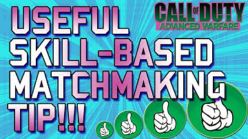 CoD: Advanced Warfare - Useful SBMM Tip / More NOOB Lobbies!