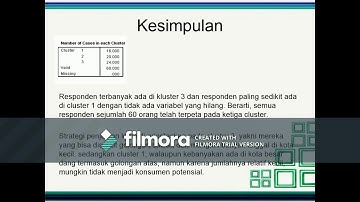 Analisis Cluster Menggunakan SPSS