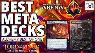 Best Lord of the Rings MTG Alchemy Decks